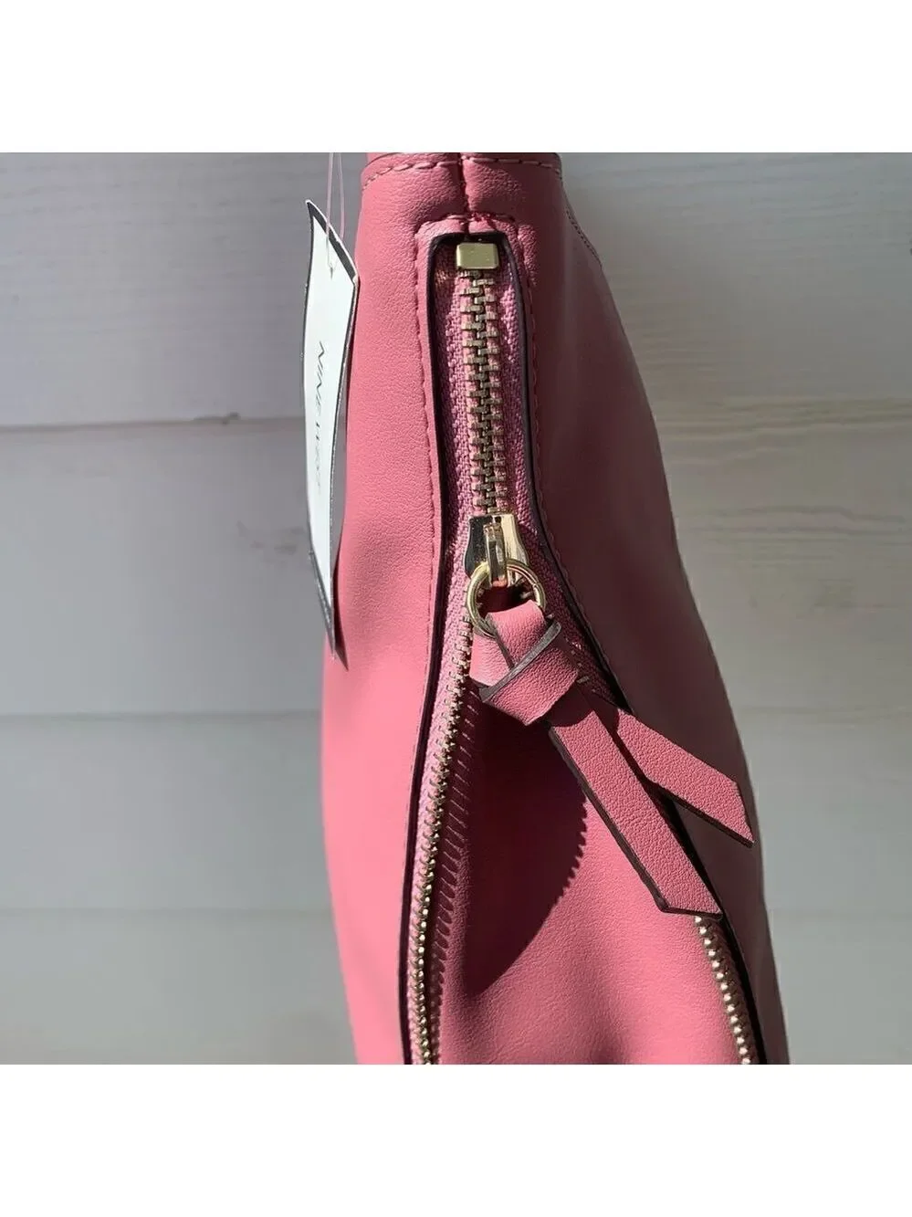 Nine West medium crossbody bag rose tone